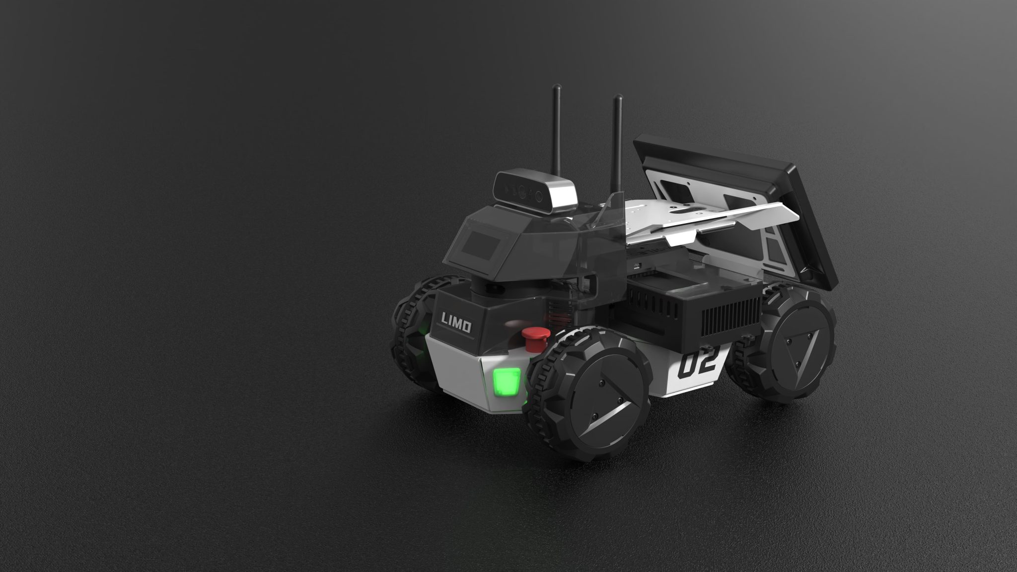 AgileX Robotics LIMO PRO | 教育用UGV LIMO Seriesの最新機種 (ROS2対応)